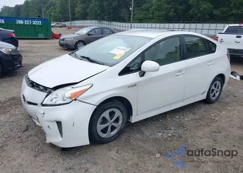 2013 Toyota Prius Three from USA, damaged, VIN JTDKN3DU5D5685825